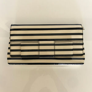 Kate Spade Patent Leather Clutch + Shoulder Bag